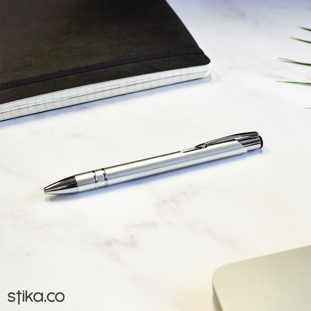 Personalised Electra Metal Pen personalised promotional pen product image