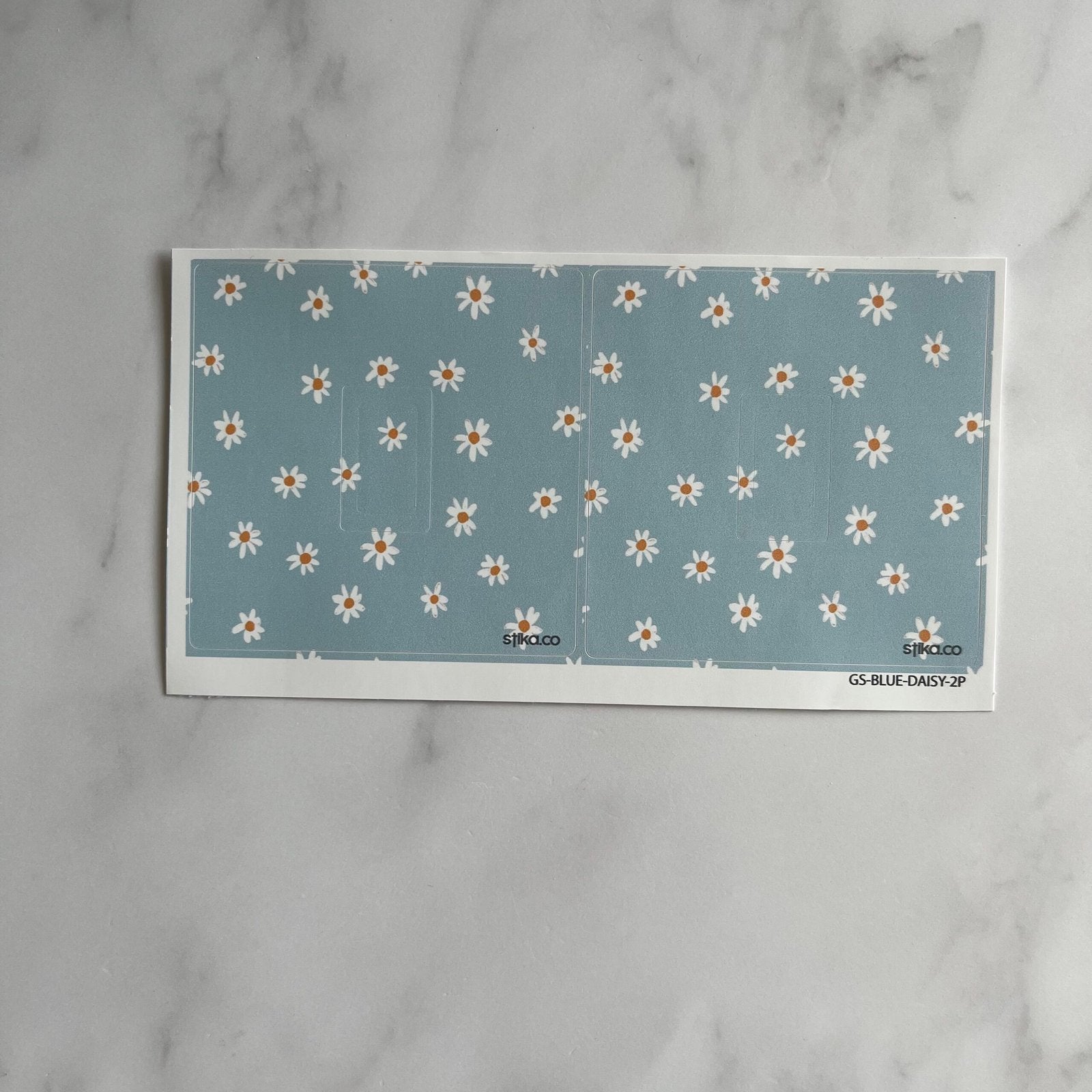 Daisy Pattern vinyl switch surround decal for home decor