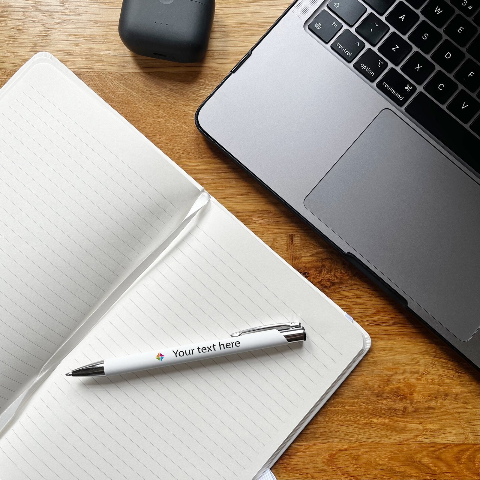 Personalised A5 notebook and pen set – product image 4