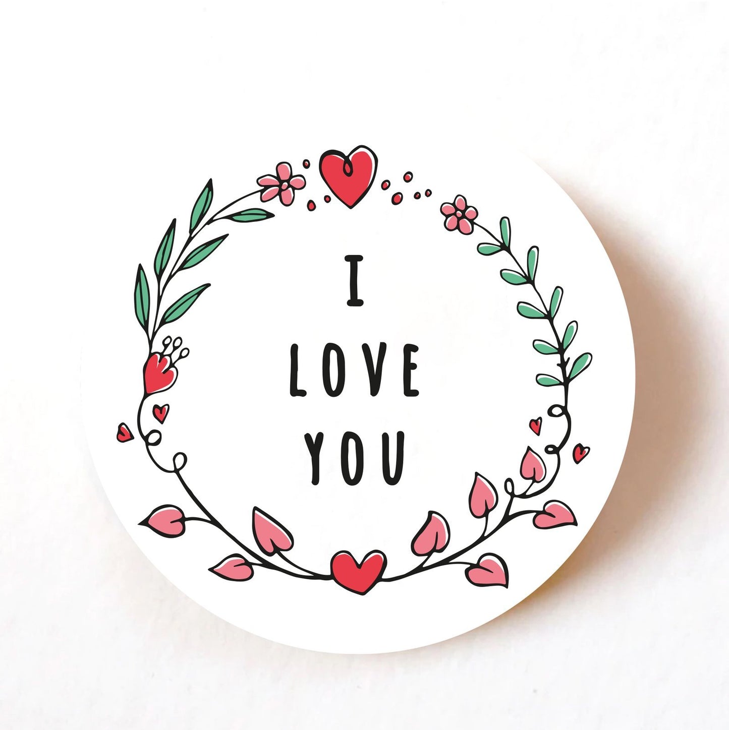 Love paper stickers supplied on A5 sheets of 12 - view 8
