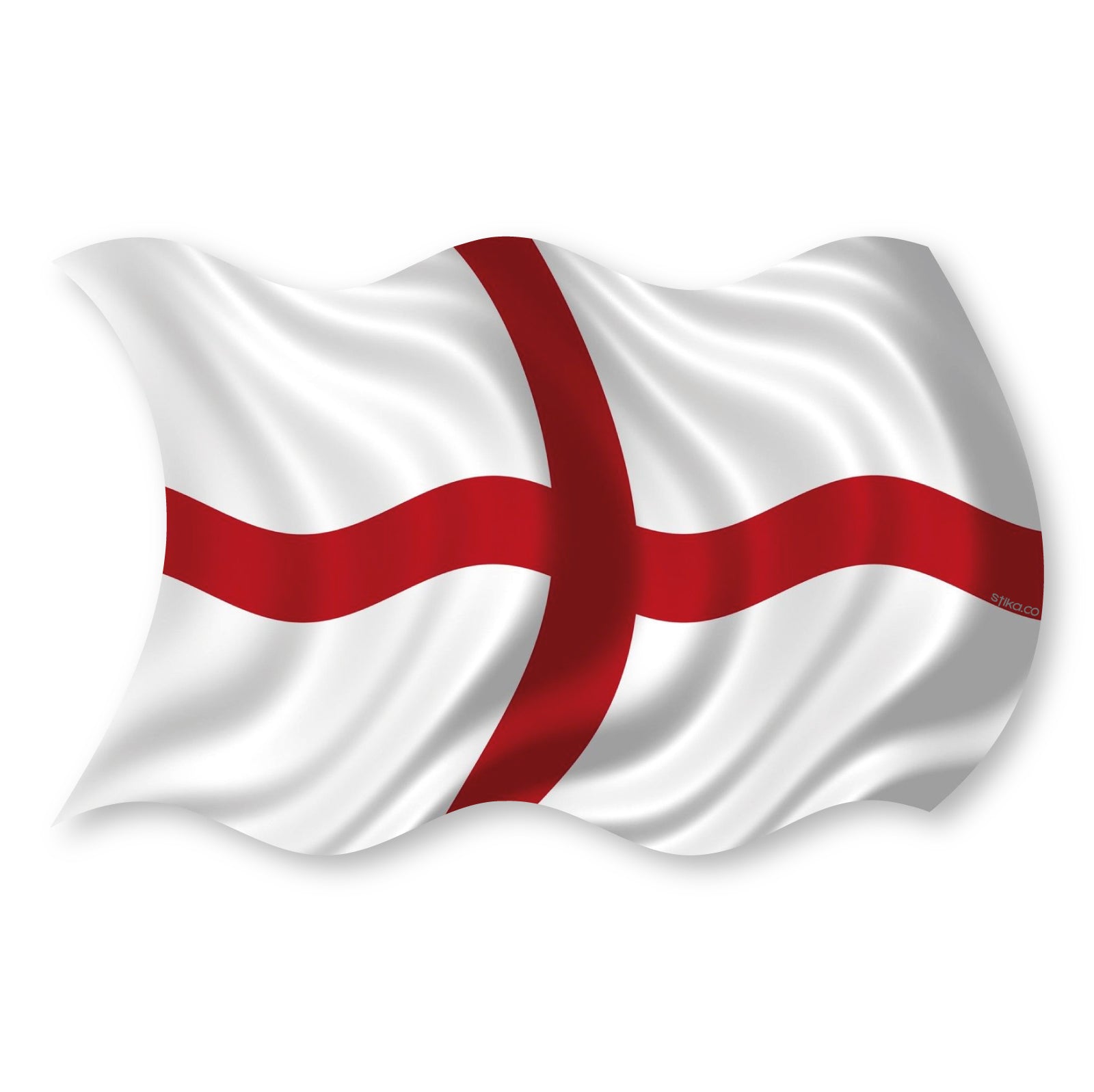 England St George Cross flag vinyl car sticker