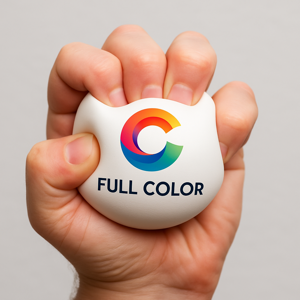 Custom printed promotional stress ball product image