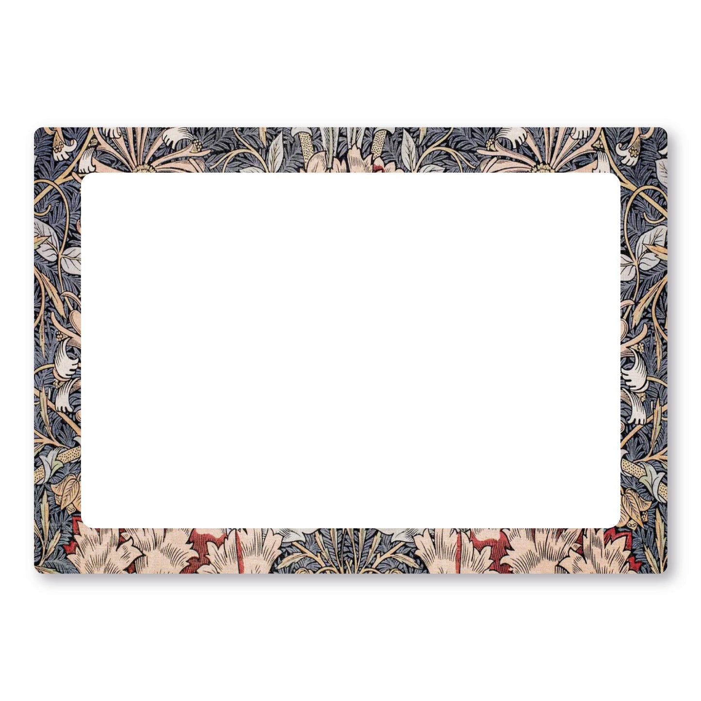 Personalised William Morris Honeysuckle Wheelie Bin Stickers - Pack of 4