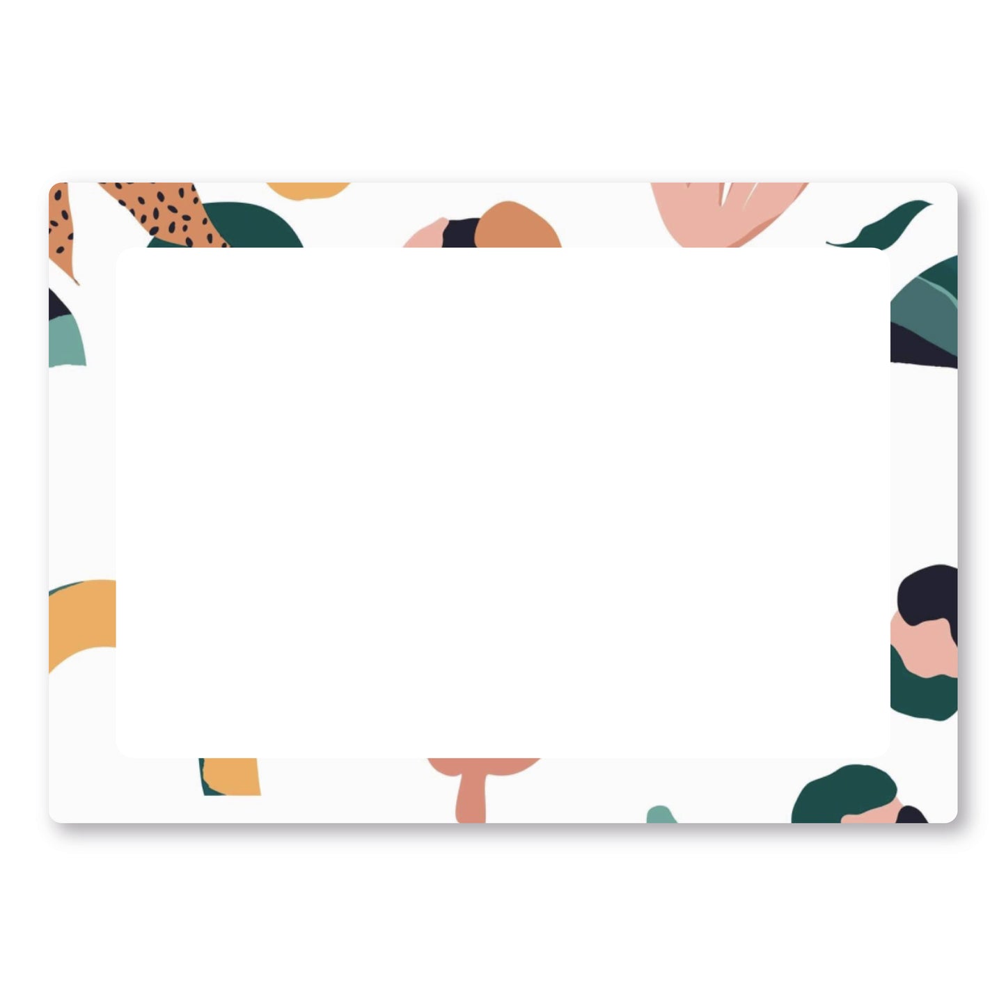 Personalised Tropical Floral Wheelie Bin Stickers - Pack of 4