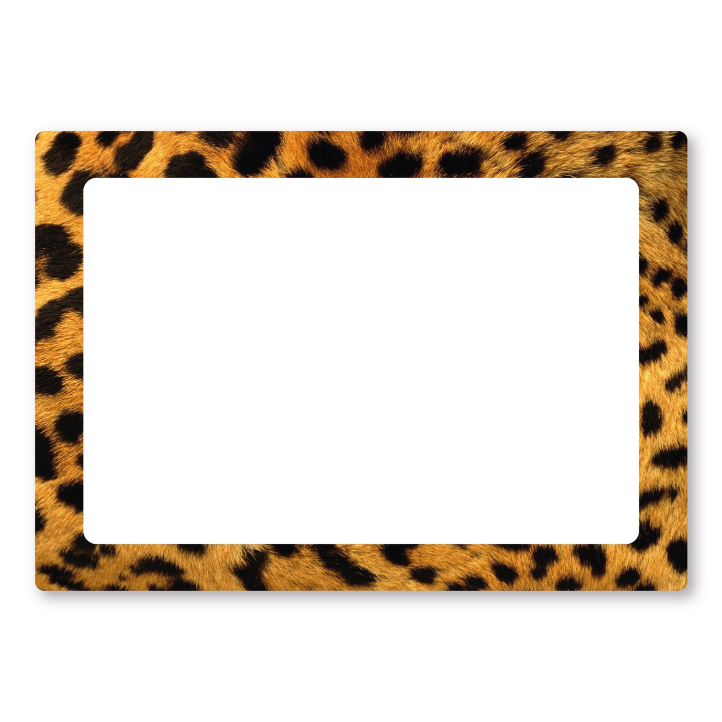 Personalised Leopard Print Wheelie Bin Stickers - Pack of 4
