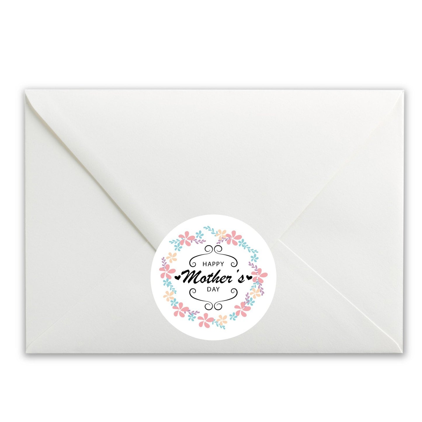 Mother's Day Floral paper stickers supplied on A5 sheets of 12 - view 4