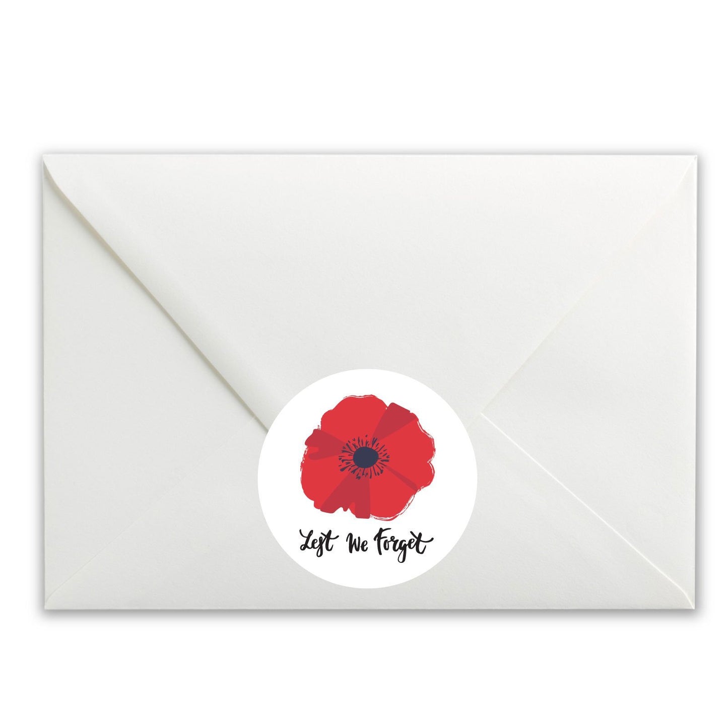 Remembrance Day paper stickers supplied on A5 sheets of 12 - view 11