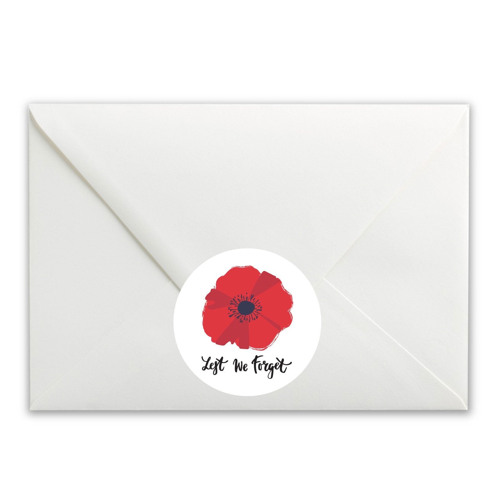 Remembrance Day paper stickers supplied on A5 sheets of 12 - view 11
