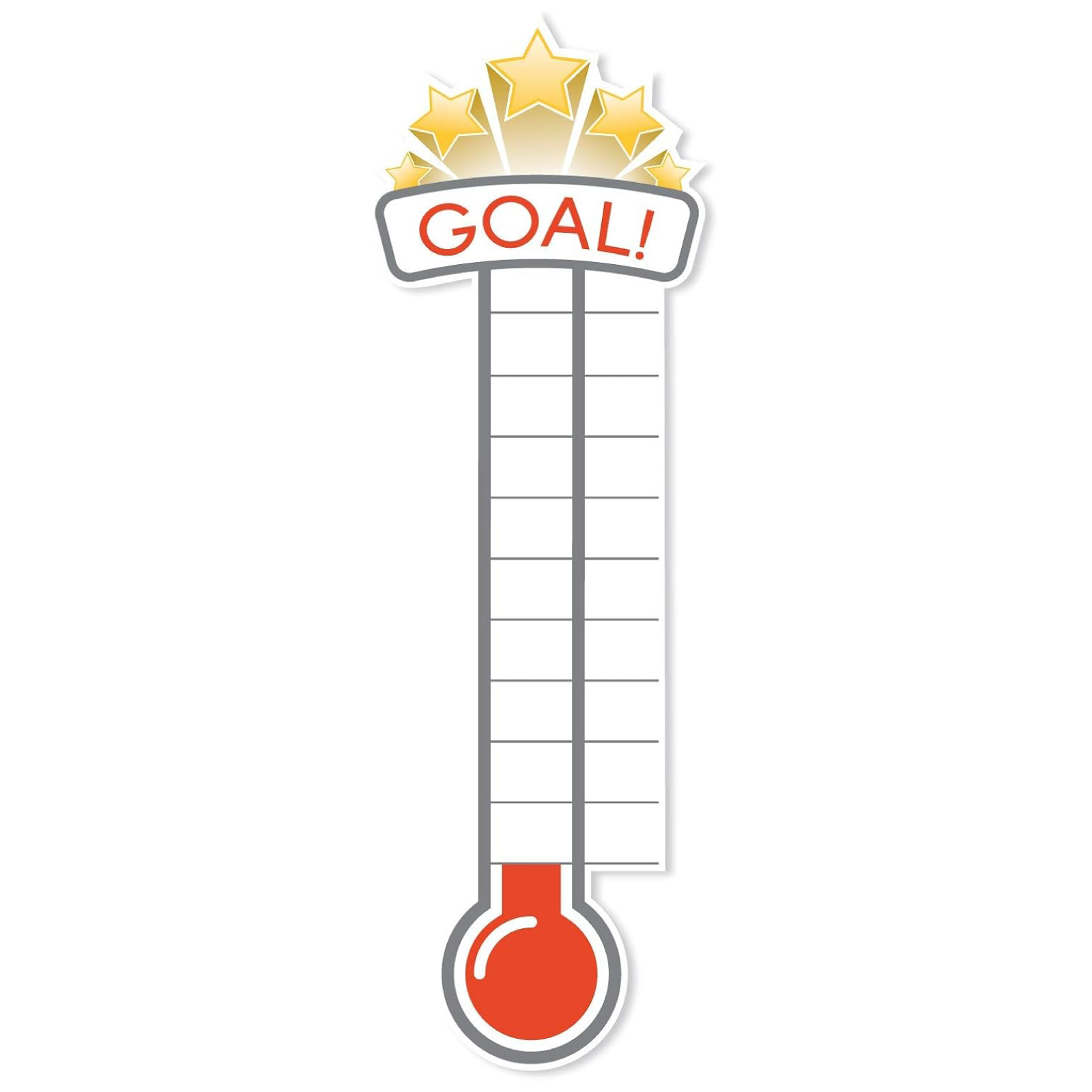 Charity wall fundraiser sticker