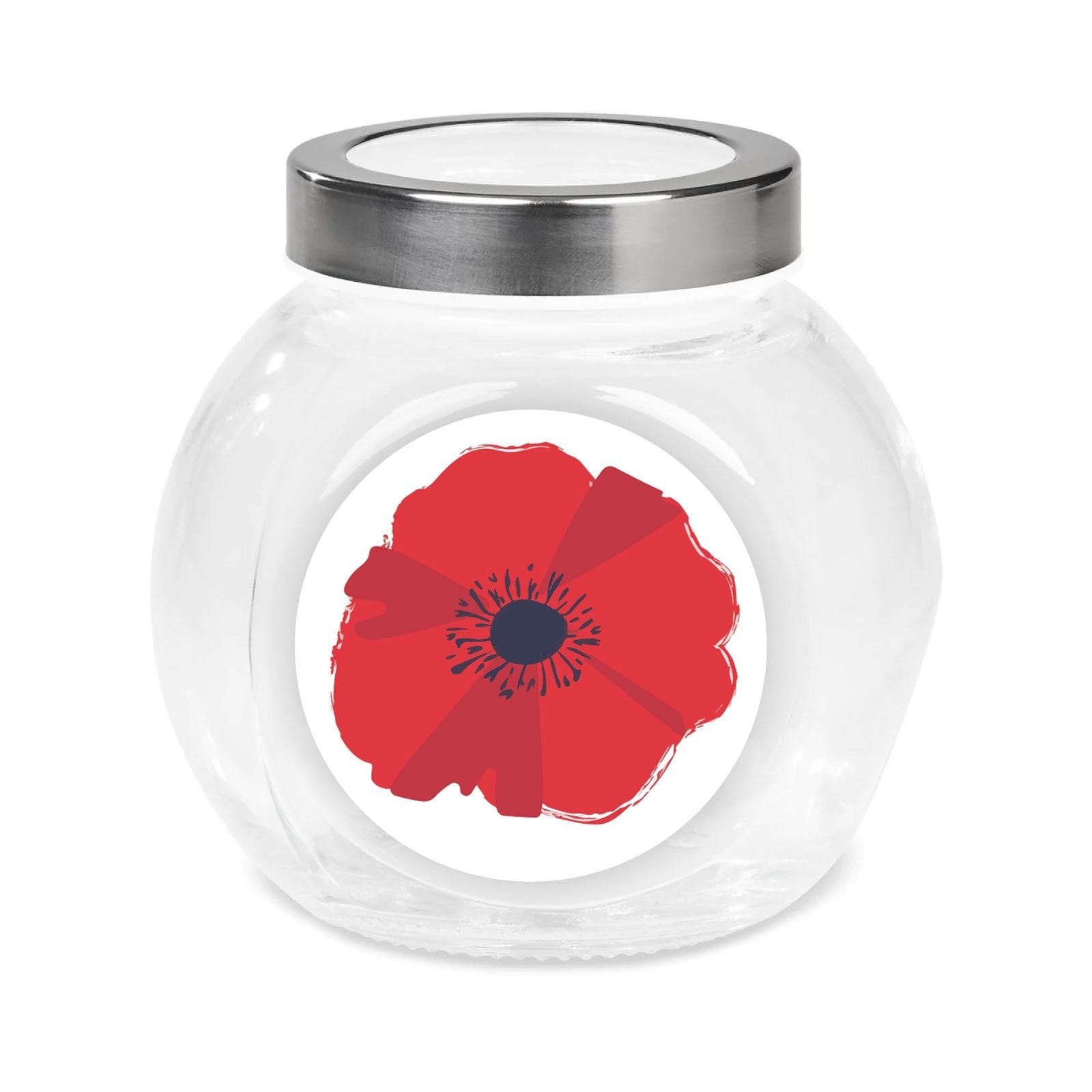 Red Poppy paper stickers supplied on A5 sheets of 12 - view 16