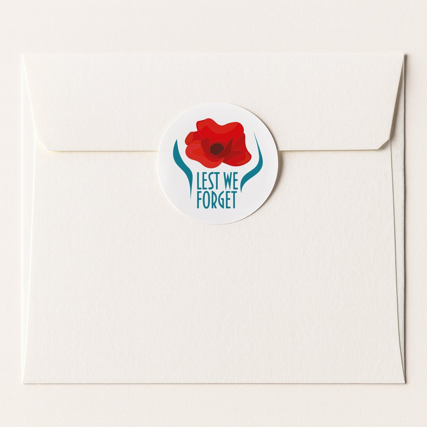 Poppy paper stickers supplied on A5 sheets of 12 - view 9