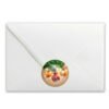 Christmas Decorations Paper Stickers - 40mm Paper Labels - Pack of 24 5 enevelope2 7