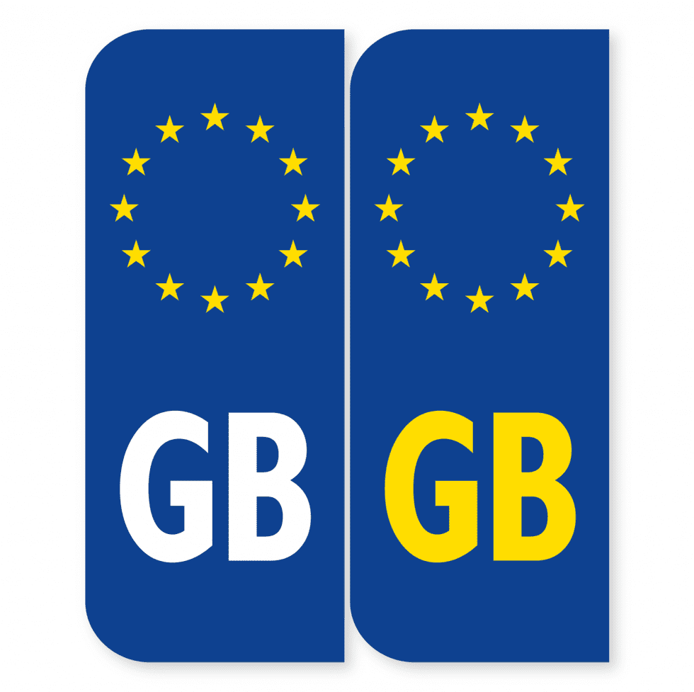 Eu Symbol On Number Plates