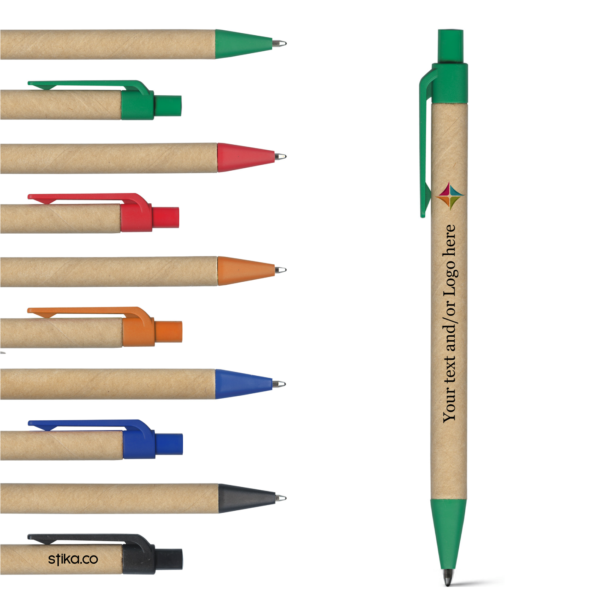 personalised cardboard pen
