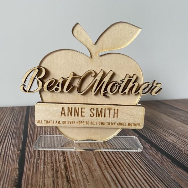 Personalized Gifts For Queen Mom Acrylic Plaque Best Mom Ever