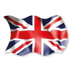 Union Jack UK Flag, Vinyl Sticker, Great Britain Car, Van, Truck Sticker