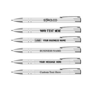 Personalised metal pen