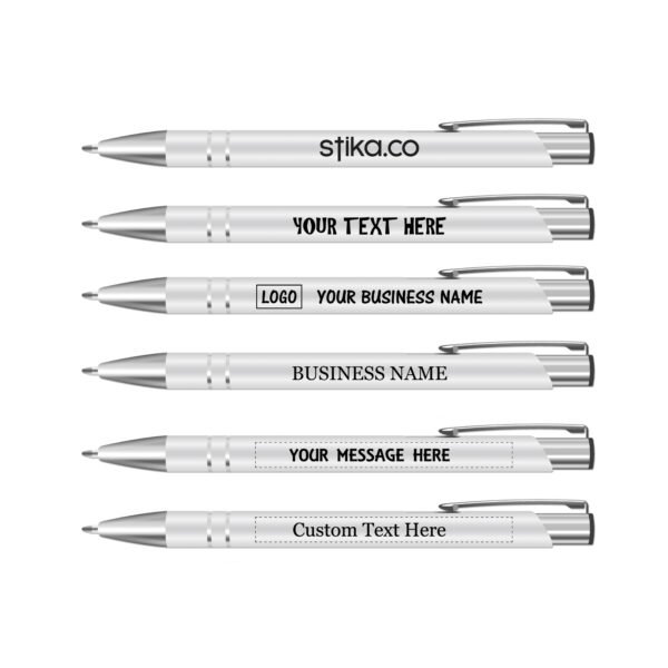 Personalised metal pen