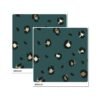 Pack of 2 Green Leopard animal print,Vinyl Sticker 2 2P LEO GR 1