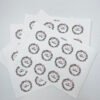 Merry Christmas Wreath Stickers – Pack 24, 40mm Paper Labels for Cards, Gifts & Envelopes 11 IMG 8673