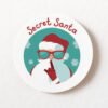 Secret Santa Stickers – Pack 24, 40mm Christmas Paper Labels for Cards, Gifts & Envelopes 2 Paper Labels 1