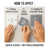 How to apply switch