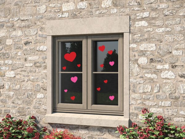 windows PNKRED hearts